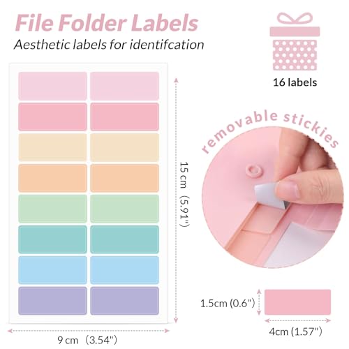 Smart Home SKYDUE Expanding File Folder, Accordion File Organizer with Kit